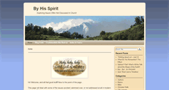 Desktop Screenshot of byhisspirit.info